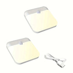 lampe nuit led détecteur mouvement rechargeable usb blanc moderne adhésif