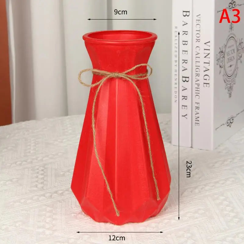 vases modernes texturés couleurs blanc vert rouge rose orange décoration intérieure extérieure minimaliste