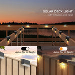 éclairage extérieur led solaire ip44 adhésif moderne transparent noir autonomie