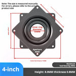 support rotatif universel noir mat moderne pouces thép không nhiễm từ