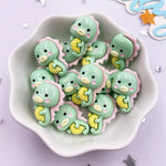pendants animaux marins résine cartoon bleu vert rose poisson tortue crabe
