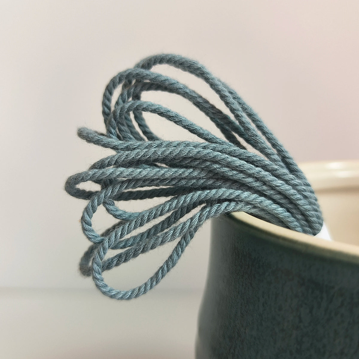 corde macramé coton pur torsadée bijoux artisanaux projets créatifs diy fait main