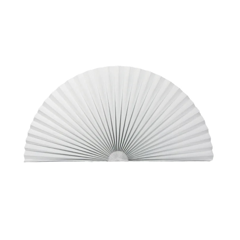 rideau plissé blanc opacité moderne pliures horizontales semi circulaire tissu polyester isolation thermique