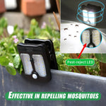 lumière solaire compacte 20 led super lumineuses pinces ajustables moderne étancheextérieur campingDecorationMurale