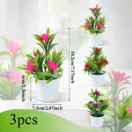 décoration intérieure moderne plante artificielle vert feuilles uniformes pot anniversaire mariage baby shower