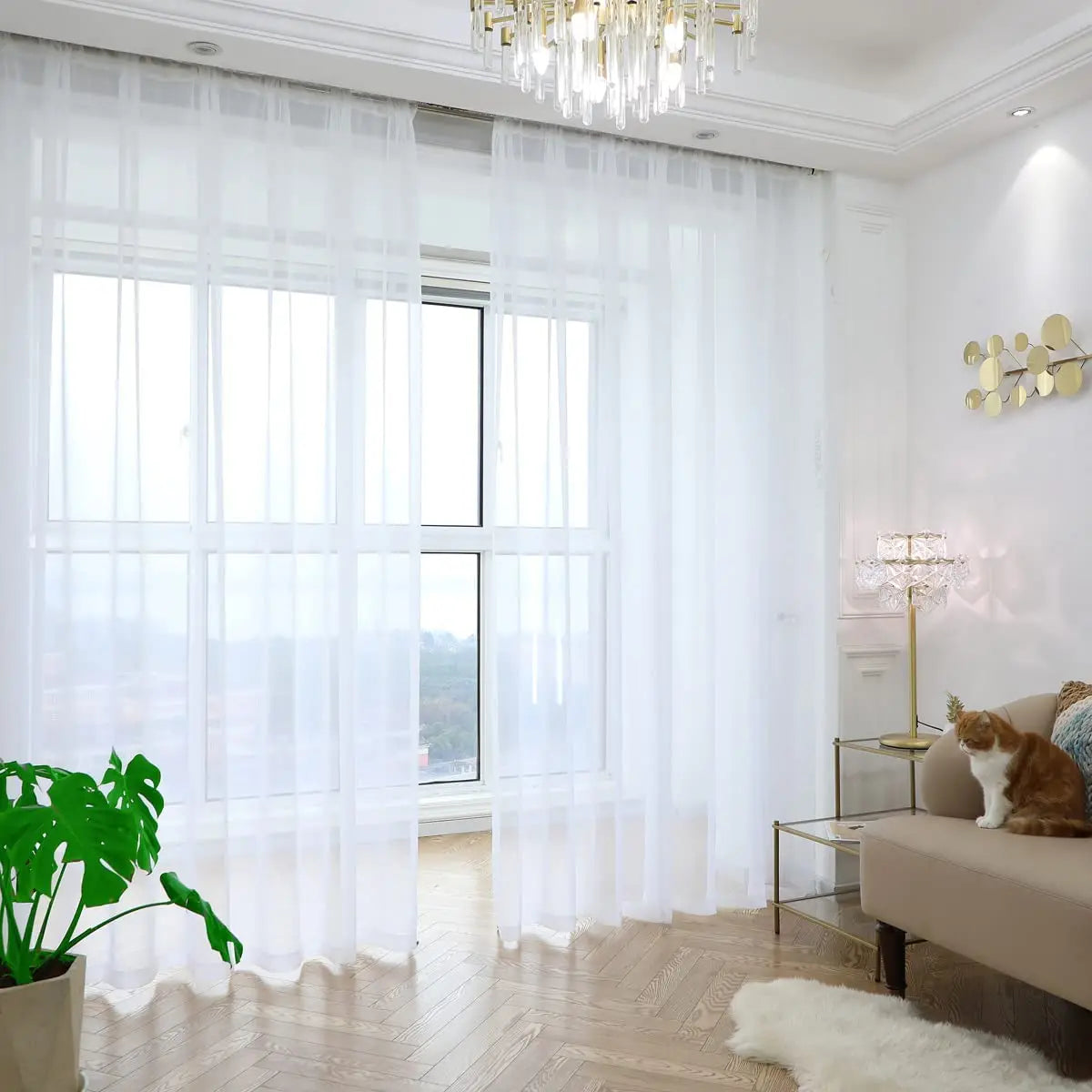 rideaux polonais ruban maille tissu transparent moderne tringle métal 10m 20m tape textile blanc