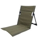 chaise pliable moderne métal tissu beige clair minimaliste camping plage extérieure