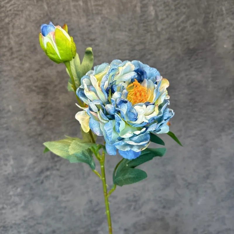 décoration mariage bouquet artificiel pivoine rose blanc naturelintérieur