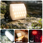 lampe poche multifonctionnelle moderne aimantée rechargeable blanc vert olive pratique