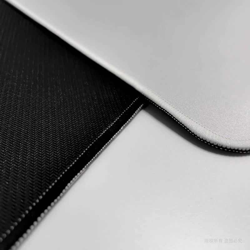 tapis souris personnalisable motif forêt blanc noir texture moderne minimaliste