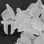 clips led transparents 6mm 8mm haute qualité certification fcc rohs 24v clips rectangulaires ouverture