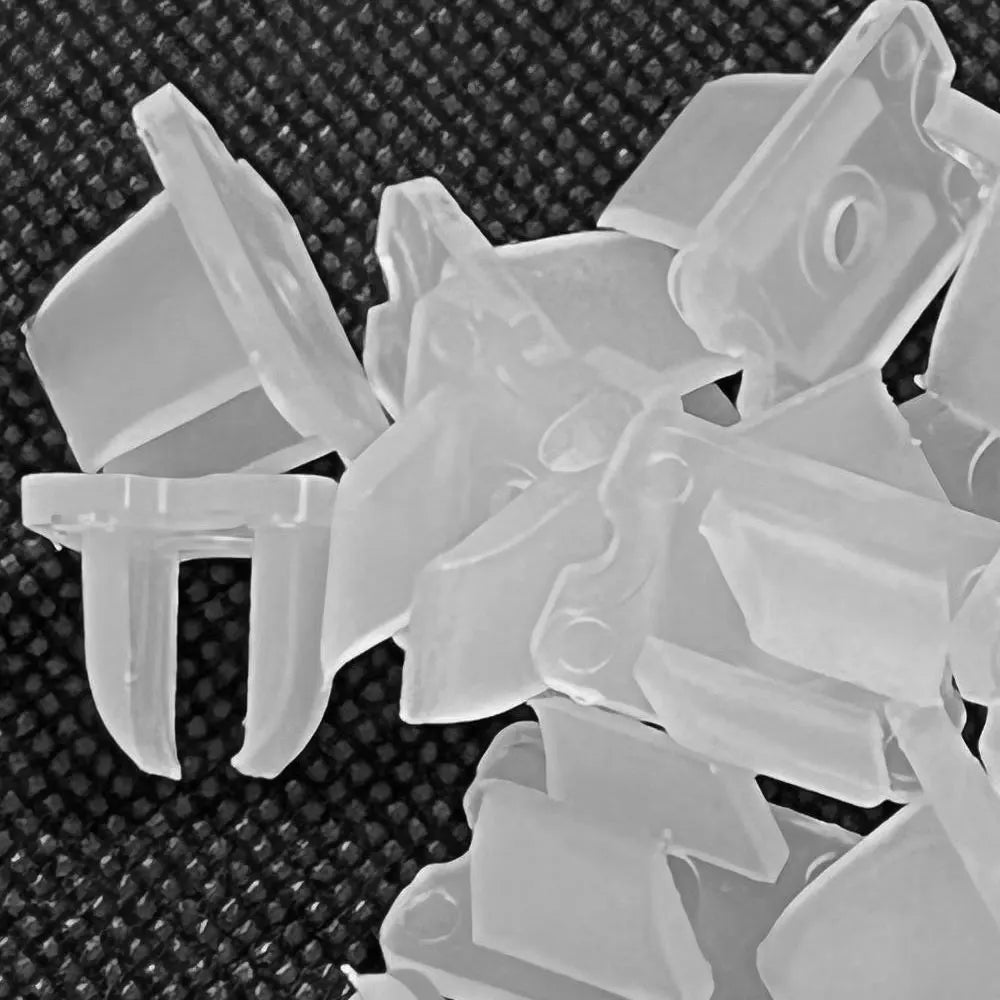 clips led transparents 6mm 8mm haute qualité certification fcc rohs 24v clips rectangulaires ouverture
