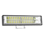 barre lumineuse led 84w ip65 double rangée noir support adjustable mounting bracket