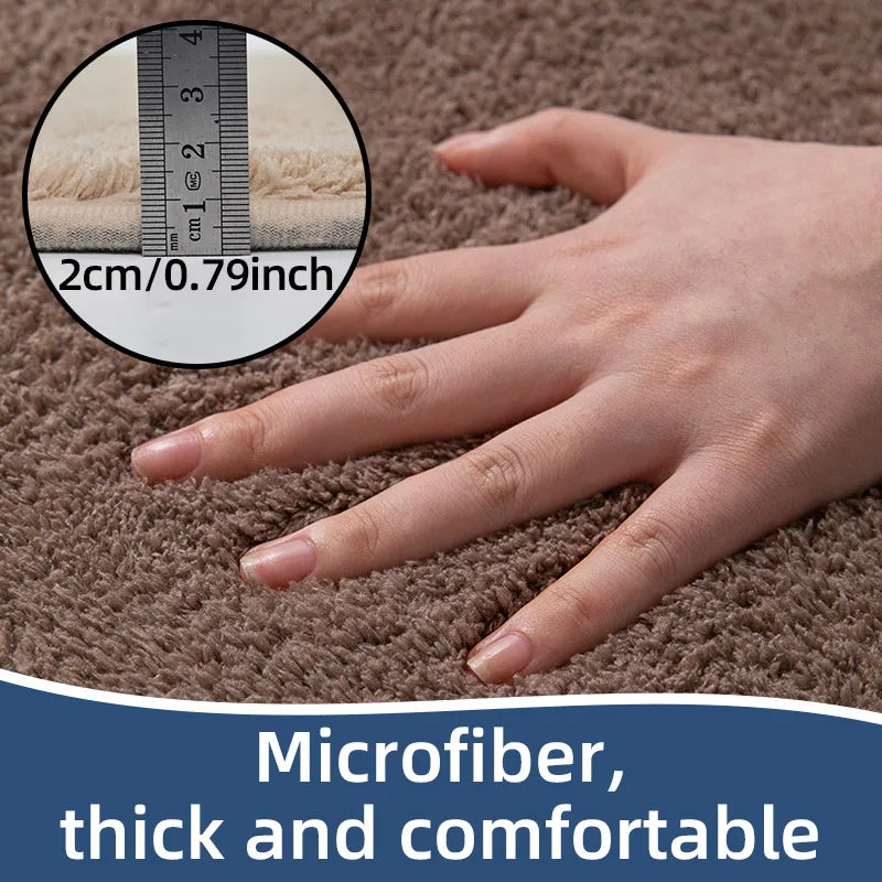 tapis bain set moderne gris foncé beige doux absorbant antidérapant respectueux environnement salle bain