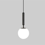 Lampes suspendues modernes verre coloré bleu rouge ambre blanc gris doré noir minimaliste