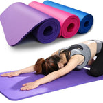 tapis yoga violet rose bleu vert moderne antidérapant fitness yoga pilates adhésif qualité foam