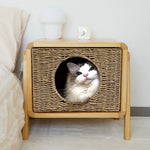 rangement meuble bois moderne tabouret empilable entrée chaussures stockage