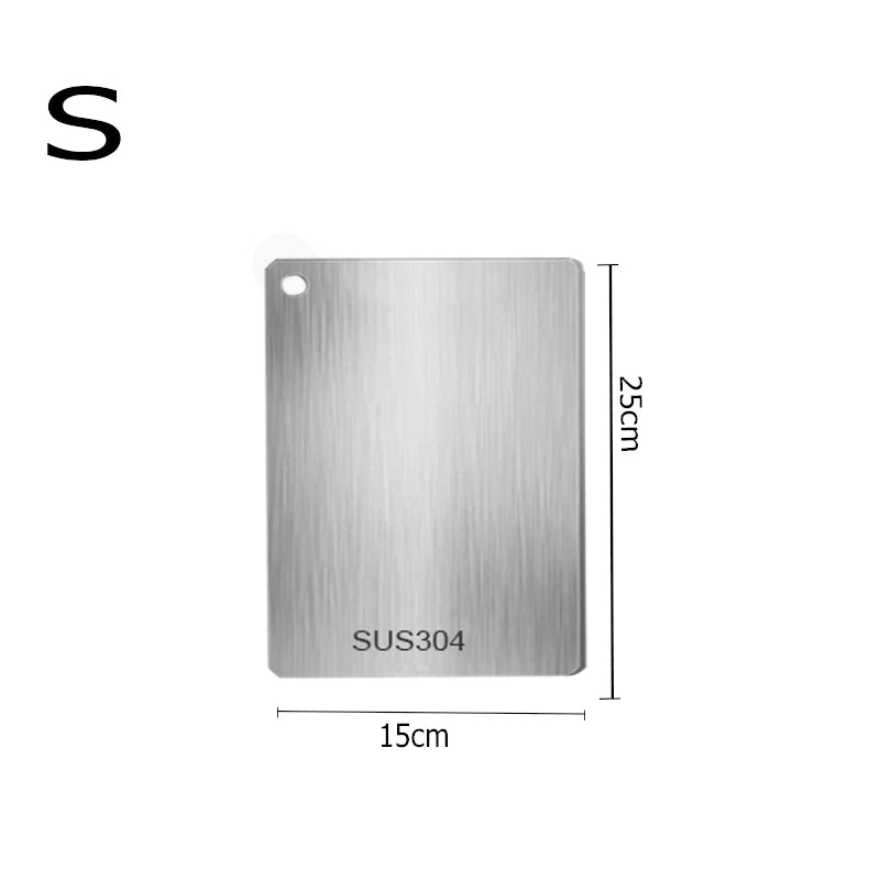 planche découper acier inoxydable double face facile nettoyer moderne portable qualité alimentaire