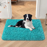 tapis soie laine imperméable gris marron bleu blanc violet peluche épais moderne chiens chats