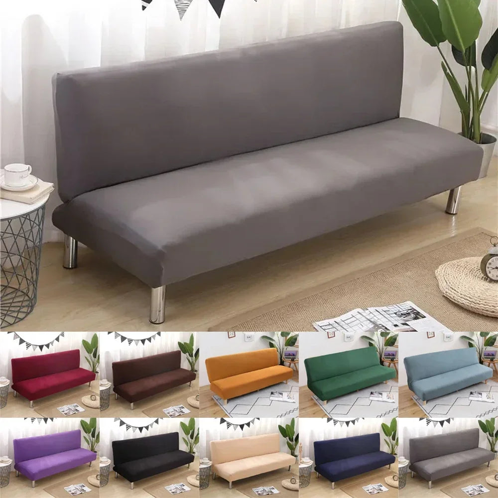 housse canapé deux places noire coton uni moderne couvre lit salon extensible lavable