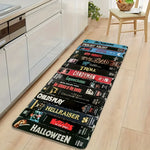 tapis horreur films halloween cinéma salon décoration polyester lavable machine adultes moderne graphique