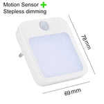 veilleuse led capteur mouvement ajustement luminosité sans fil moderne minimaliste chambre enfant sécurité