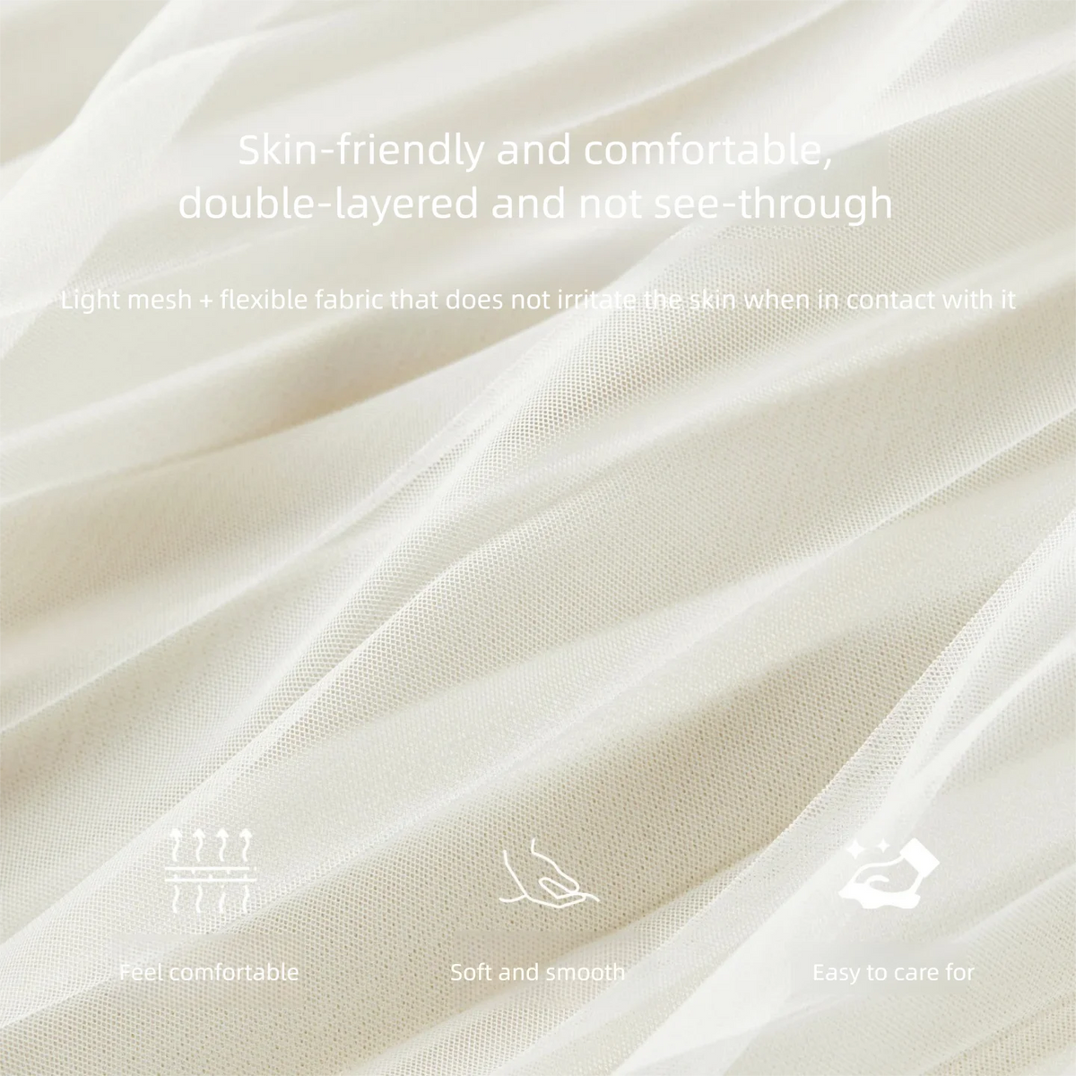 jupe plissée blanc crème broderie fine classique élégant ceinture élastique été femme plissé