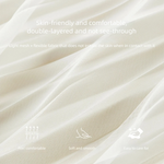 jupe plissée blanc crème broderie fine classique élégant ceinture élastique été femme plissé