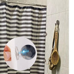 aimants magnétiques argentés modernes rideaux 17mm 20mm 25mm métal fixations murales
