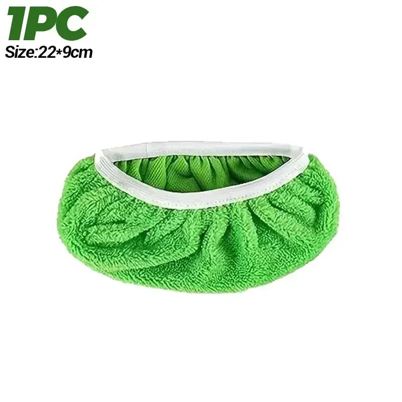 tampon microfibre vert doux absorbant clip pratique nettoyage sol meubles humidification écologique rechargeable