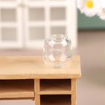 vases transparents modernes plastique noir bleu vert rose gris