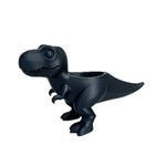 pots succulentes forme dinosaure contemporain noir blanc beige mignon plastique decoration