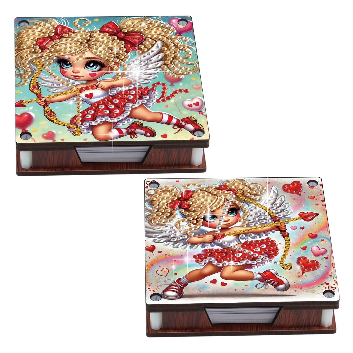 boîtes notes personnalisables clips divers motifs floraux animaux créatives décoratives 120 feuilles papier pinceau
