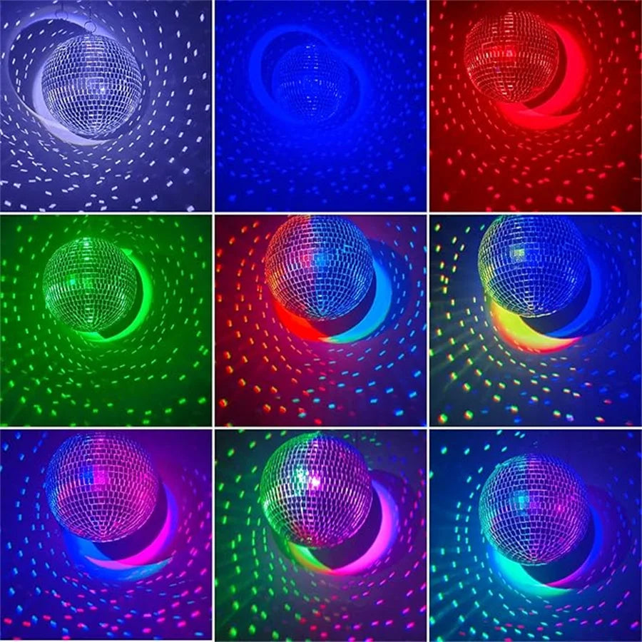 projecteur led rgbw 15w disco spot lumière télécommande club scène