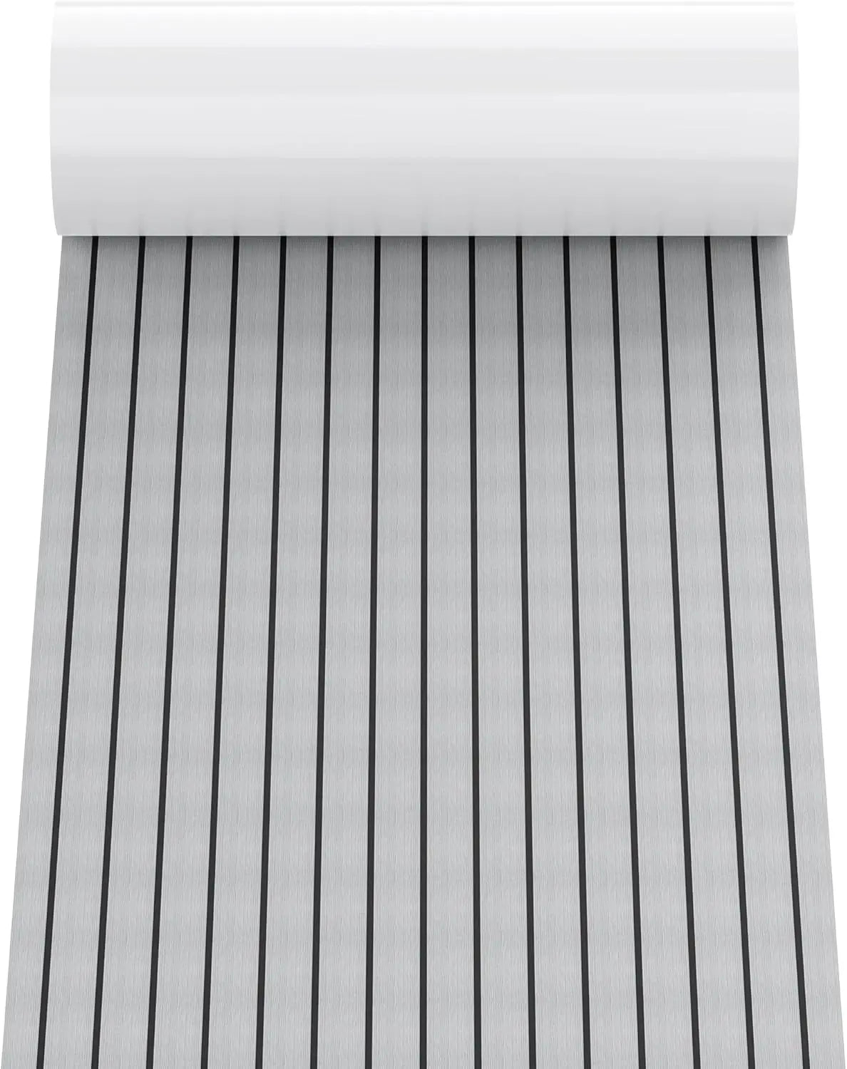 tapis sol auto adhésif eva gris marron bleu marine rayures horizontales moderne yacht bateau