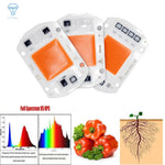 lampe led culture plantes 5w 10w 20w 30w 50w blanc orange moderne 120° 30000h