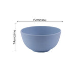 assiettes soupe modernes respectueuses l'environnement rose beige vert bleu opaques texture fine