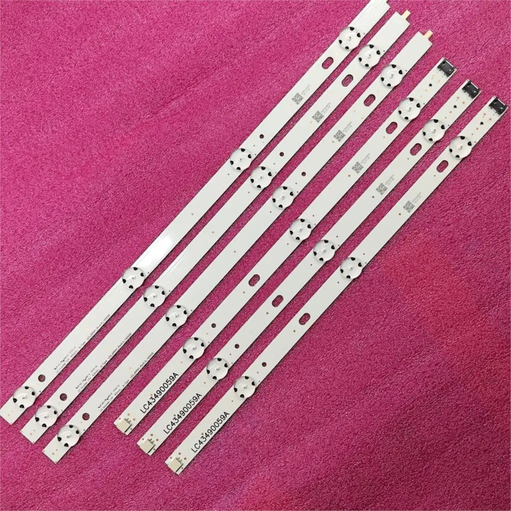 bande led blanc moderne connecteurs électriques tv 43 pouces uhd led array type 17y
