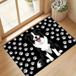 tapis moderne imprimé léopard panthère animaux extérieur résistant vert rose noir