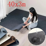 tapis gris moderne adhésif 100 polyester feutre 40cm 3m intérieur salon chambre