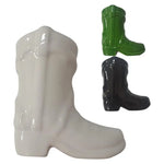 support match céramique boho bottes cowboys glitter blanc noir vert rose moderneDecorationCheminéeHouse