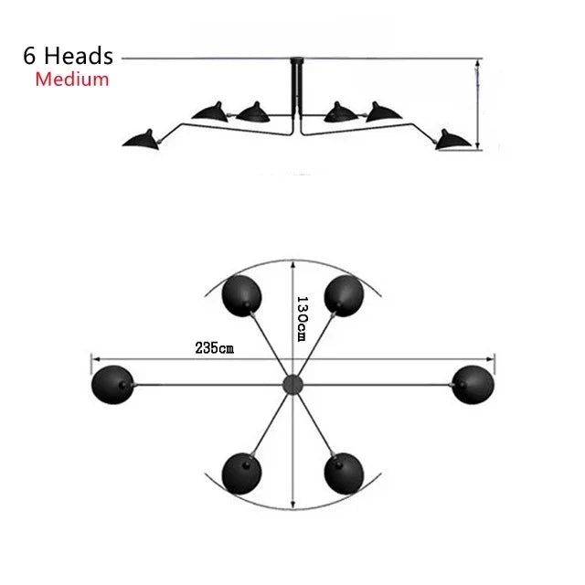 lampe suspension conique moderne minimaliste noir vis fixation cuisine salon chambre restaurant
