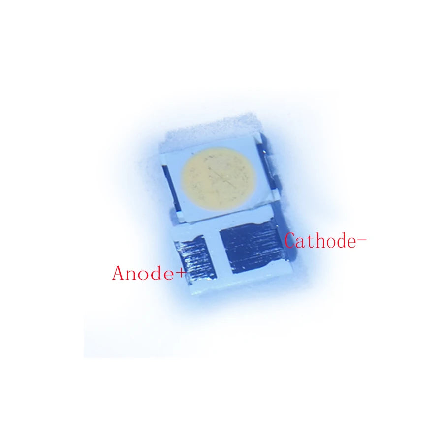 diodes led 2835 3030 3535 3v 6v blanc froid haute puissance 100pcs rondes électronique