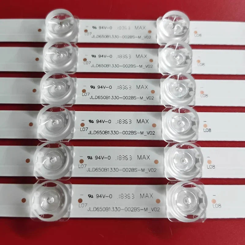 bande led blanc moderne fixations pièces certification sécurité tension
