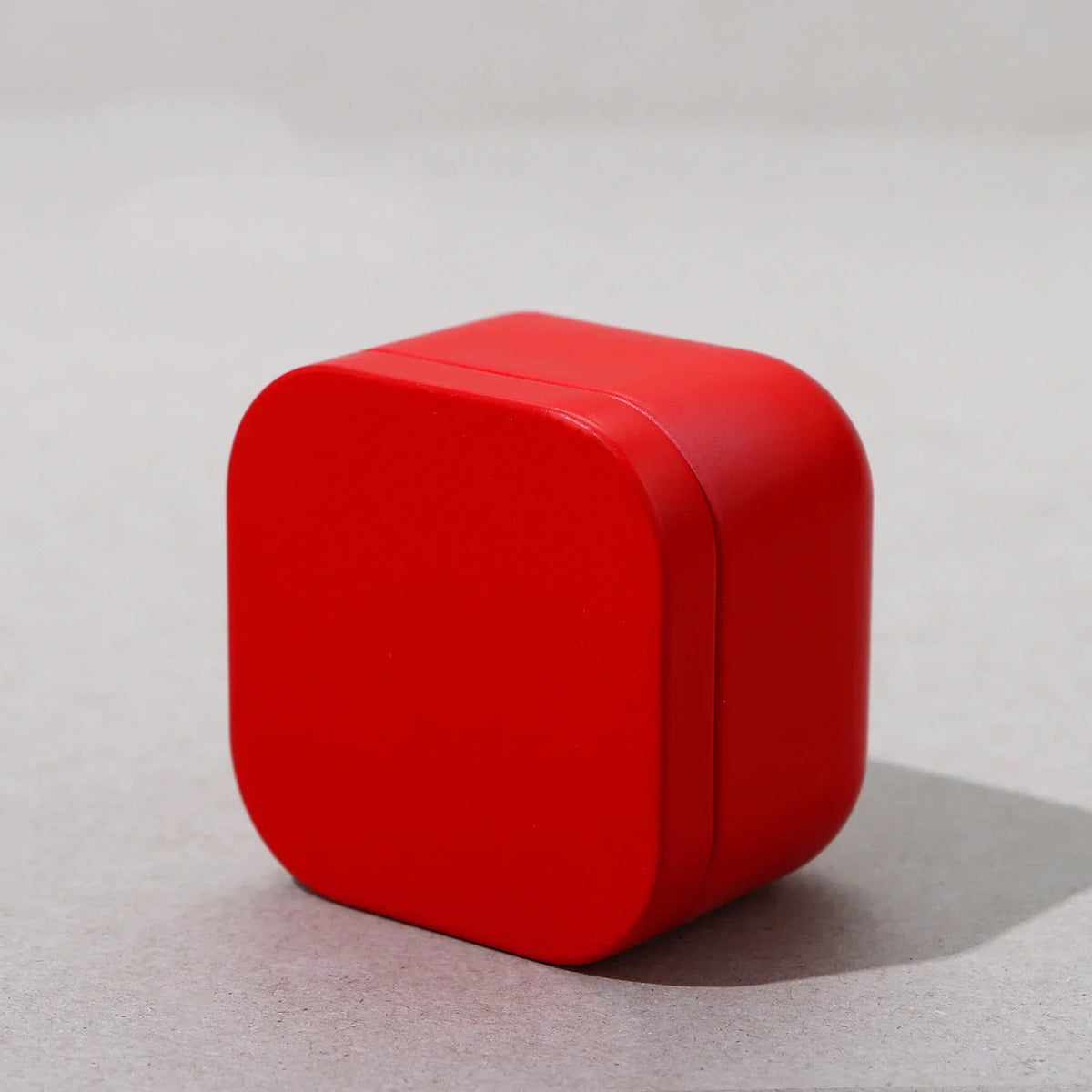 boîtes carrées modernes 55mm 43mm noir gris bleu rouge vert orange respectueux environnement organisateur