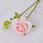 Bouquet fleurs artificielles roses blanches rouges violettes orange classique decoration table mariage événement
