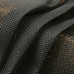 tissu mesh pvc résistant abrasion noir largeur 150cm moderne tissu toile imperméable séchage rapide