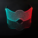 masques lumineux pailletés couleurs vert rose jaune bleu occasion fête anniversaire mariage