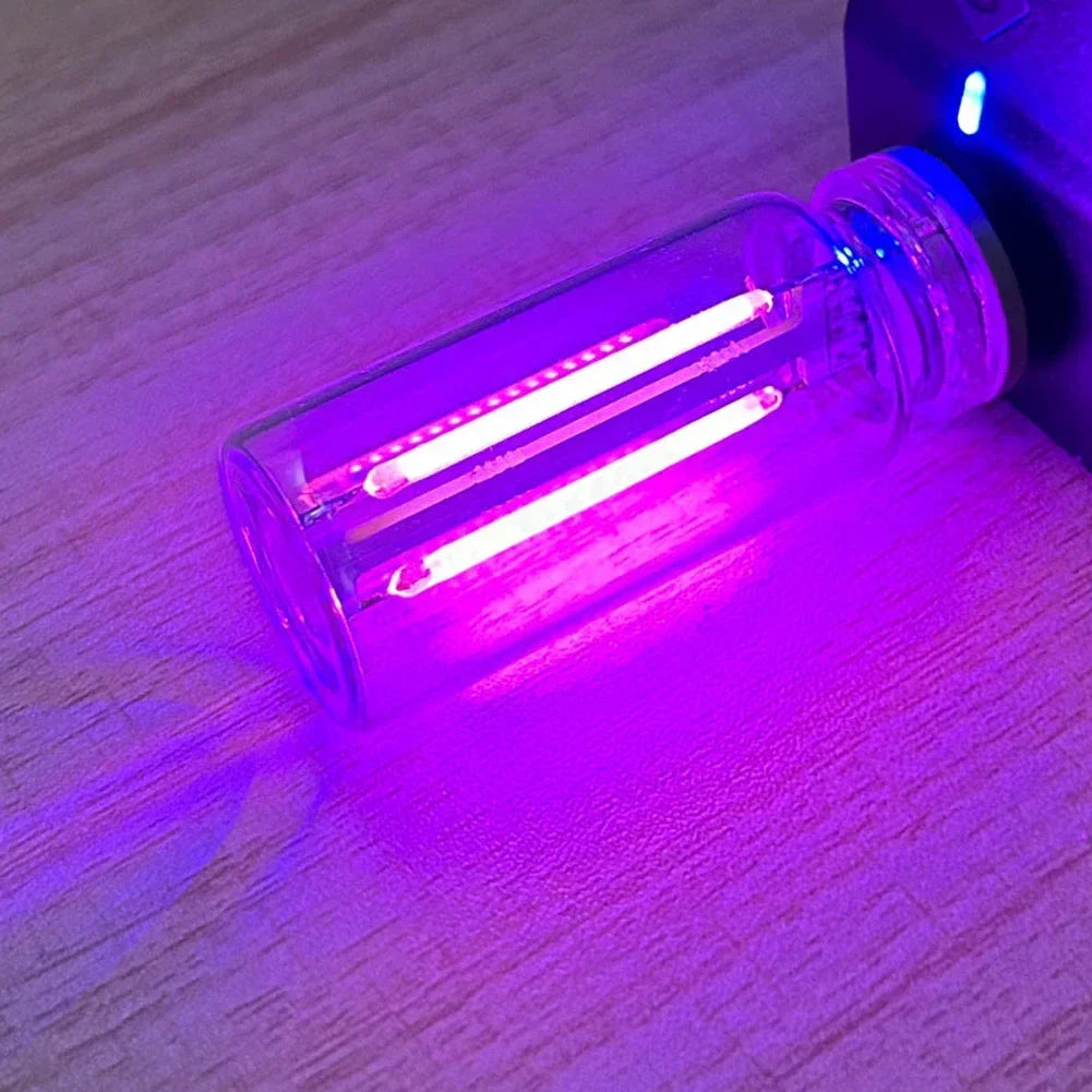 lampe led usb transparente moderne adhésive lumière chaude blanche multicolore
