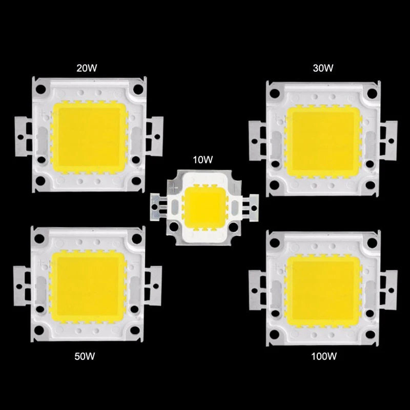 ampoule led cob 10w 20w 30w 50w 100w 12v blanc moderne 6000k 3000k